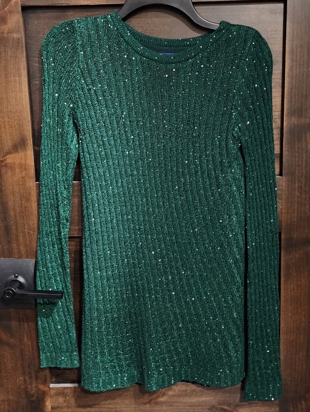 Women's Apt. 9 Sequined Sparkling Long Sweater – Great for the holidays